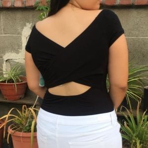 NWT Lush Sammi Cut-out Bodysuit
